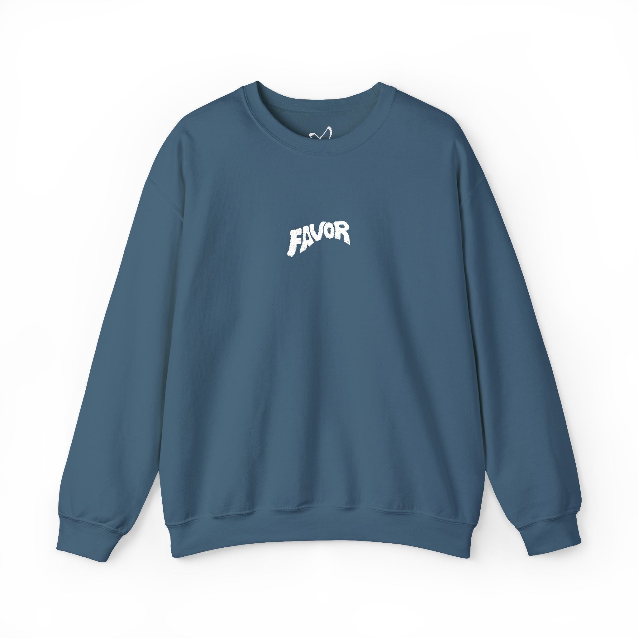 Favor Embroidered Sweatshirt (White Logo)