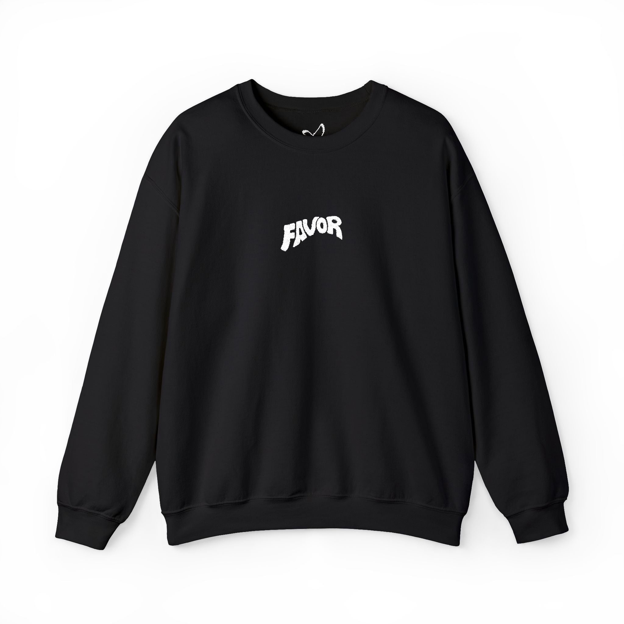Favor Embroidered Sweatshirt (White Logo)