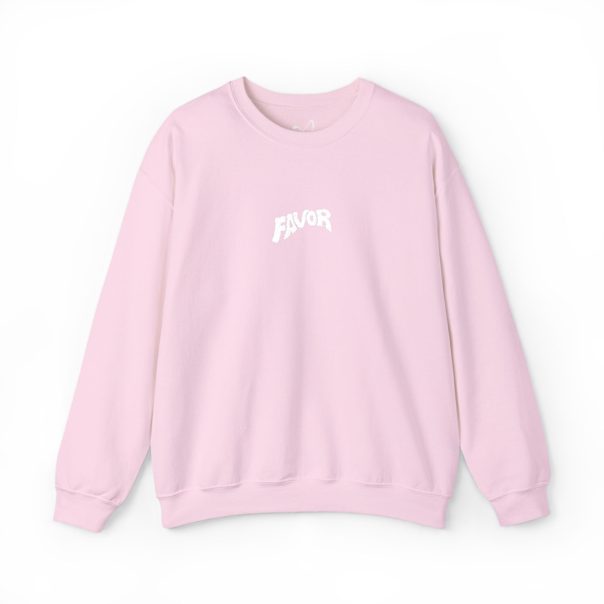 Favor Embroidered Sweatshirt (White Logo)