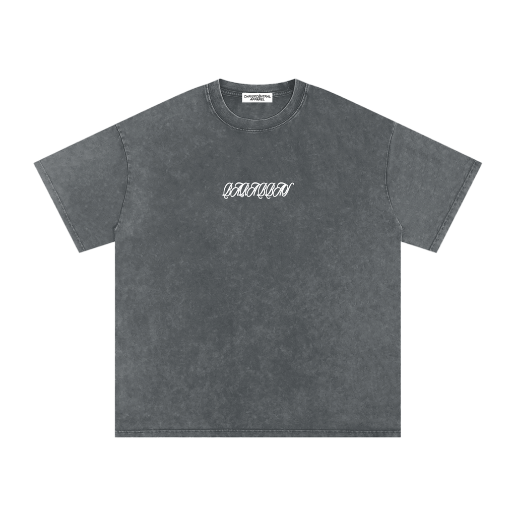 BARABBAS Snow Washed Oversized Tee