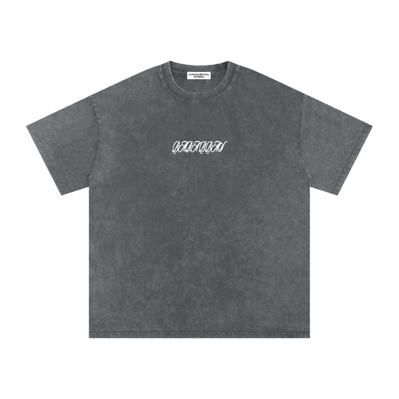 BARABBAS Snow Washed Oversized Tee
