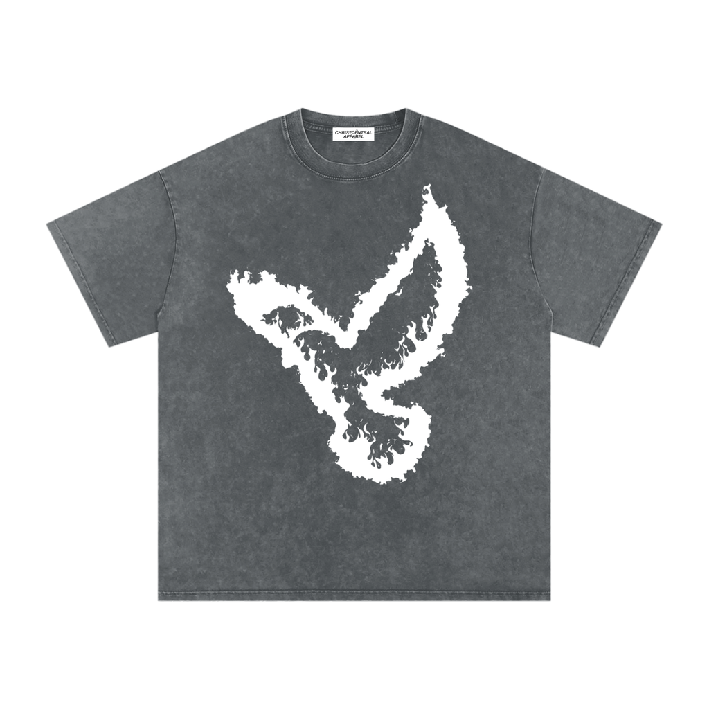 D.O.H.N.B. Snow Washed Oversized Tee