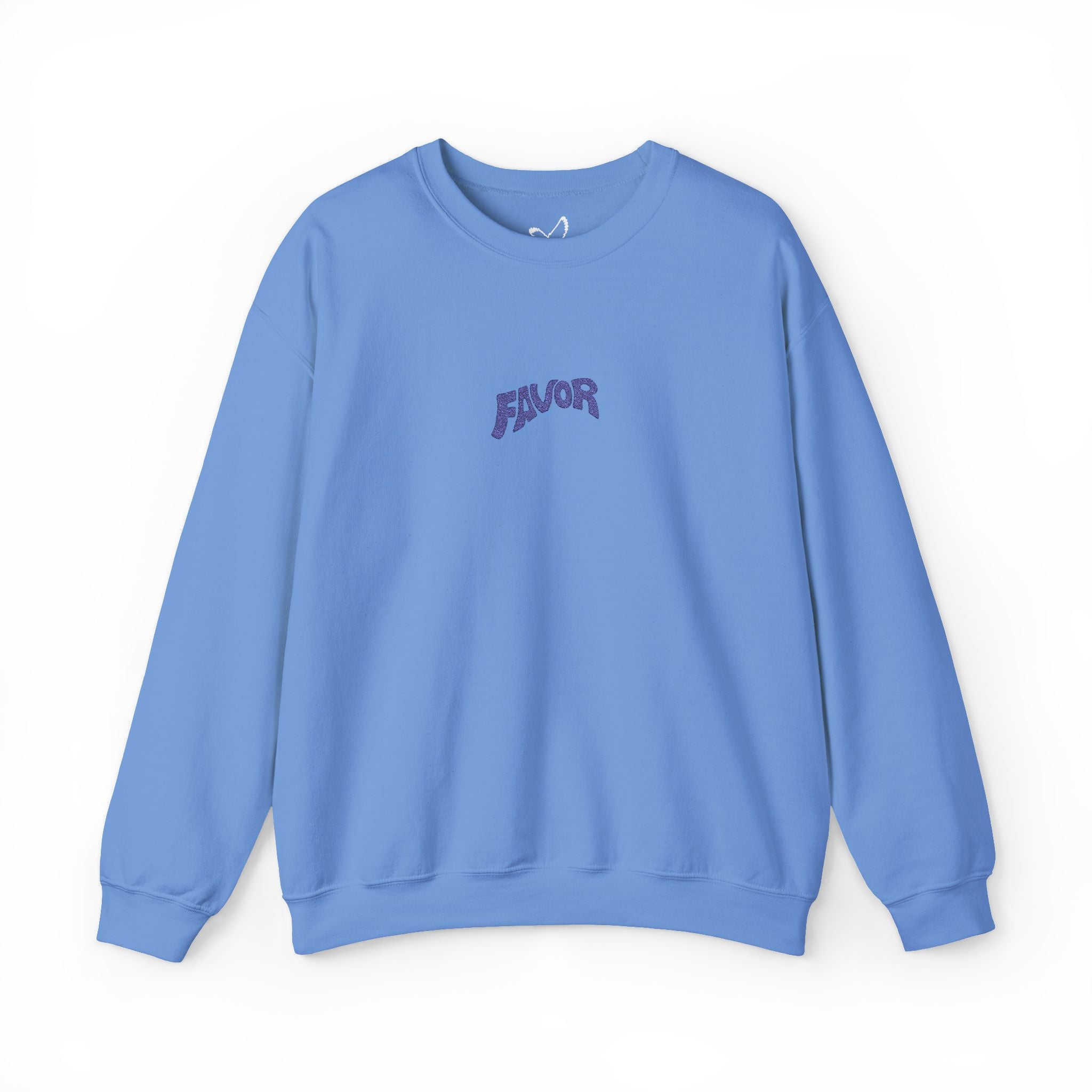 Favor Embroidered Sweatshirt (Navy Logo)