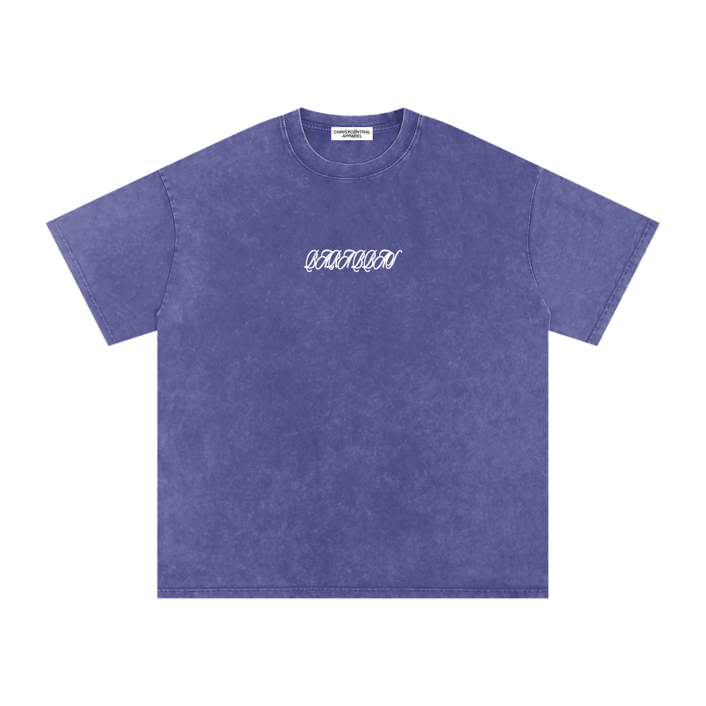 BARABBAS Snow Washed Oversized Tee