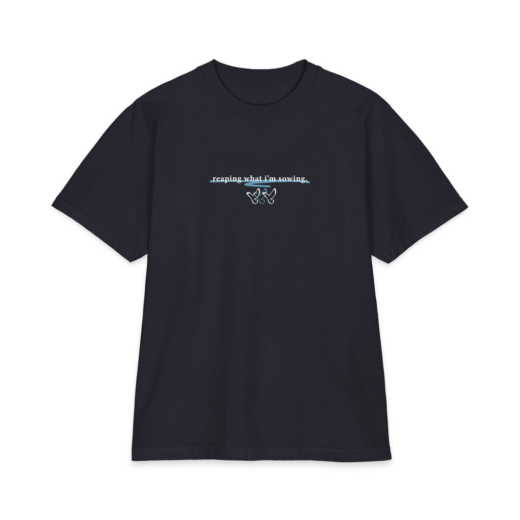 WALKING IN FAVOR: With a Faithful God Heavyweight Tee