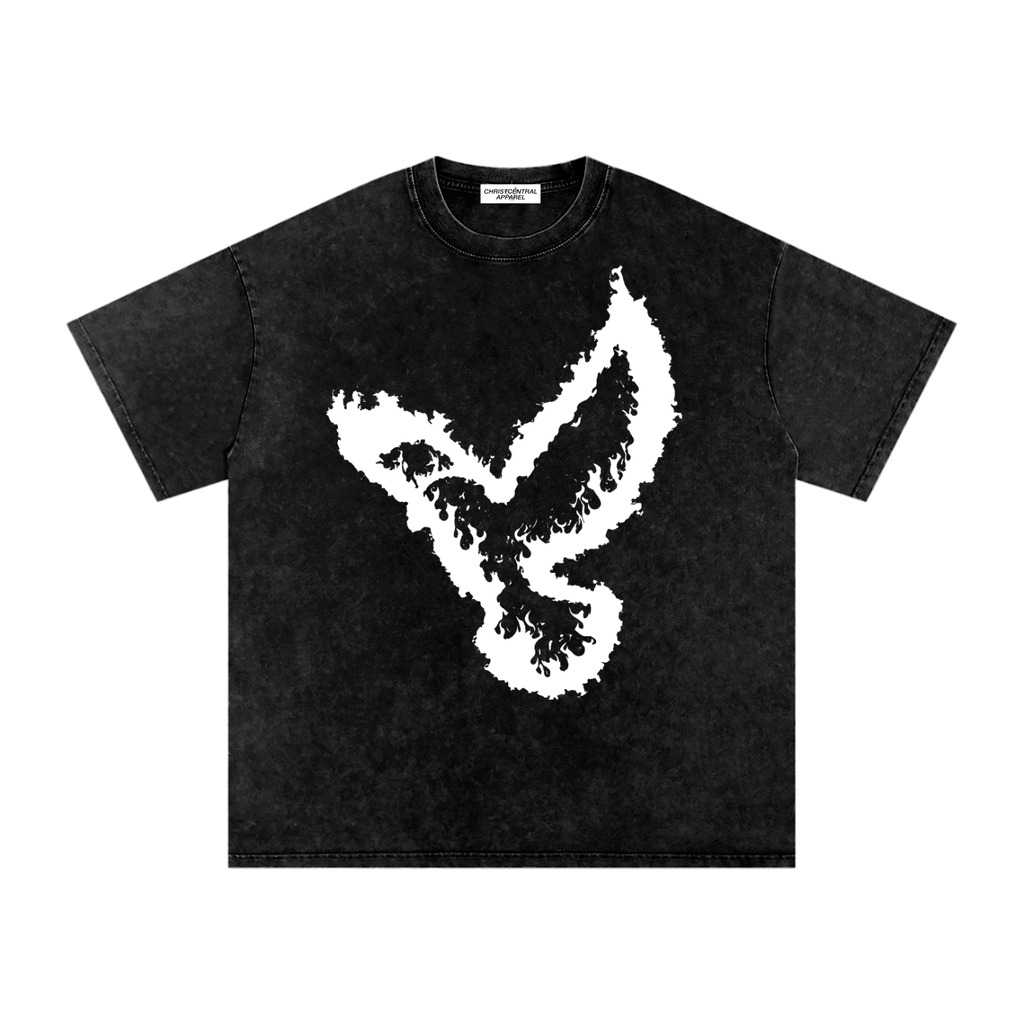 D.O.H.N.B. Snow Washed Oversized Tee