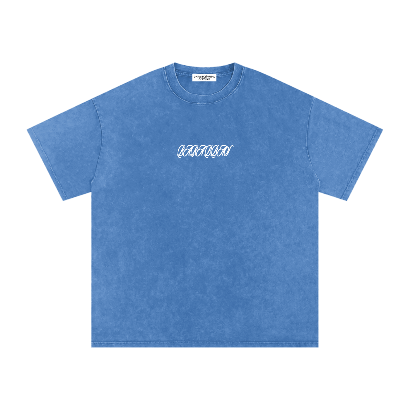 BARABBAS Snow Washed Oversized Tee