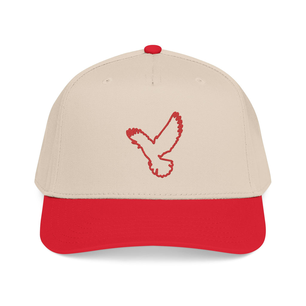 Core Snapback Premium Embroidered Cap (Red)