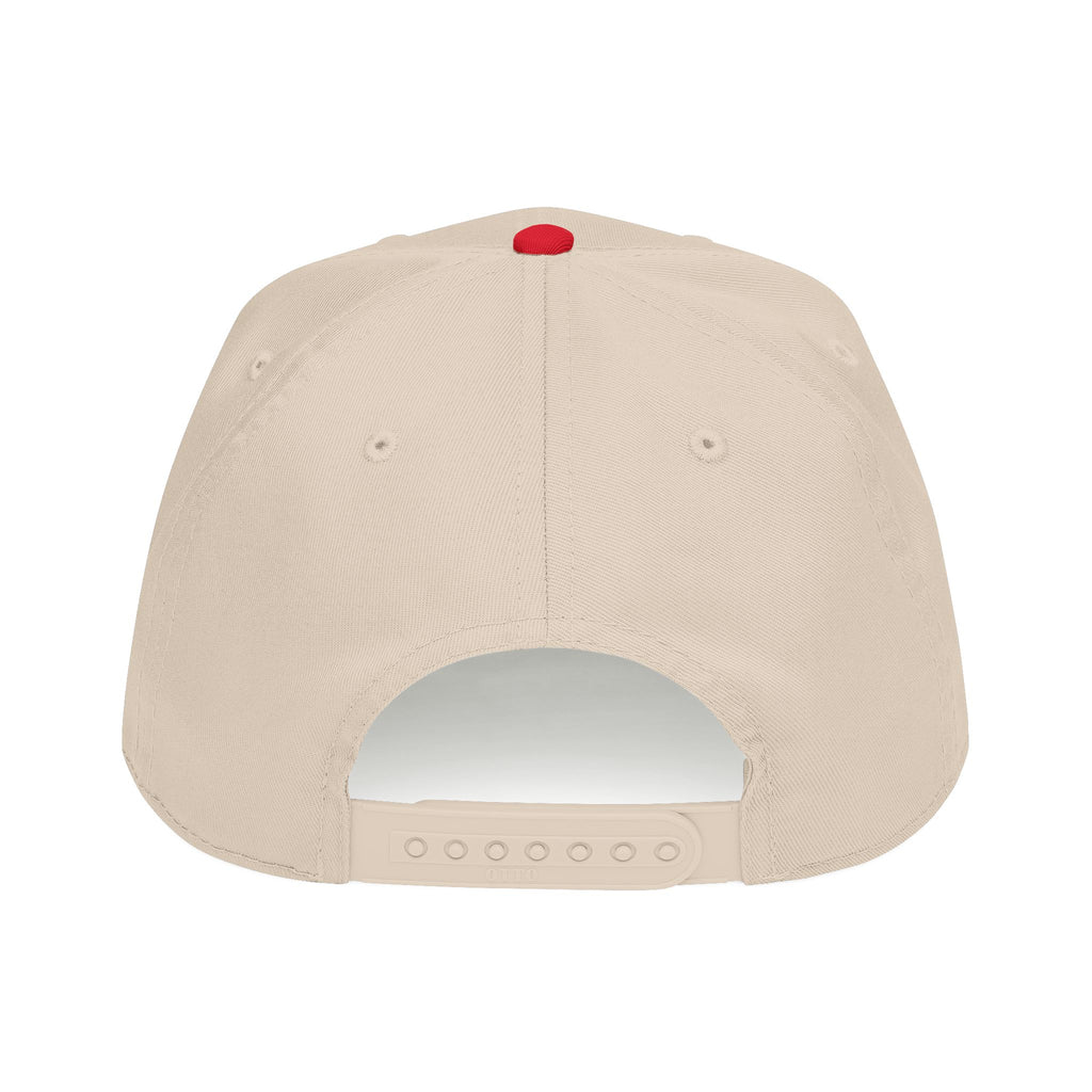 Core Snapback Premium Embroidered Cap (Red)