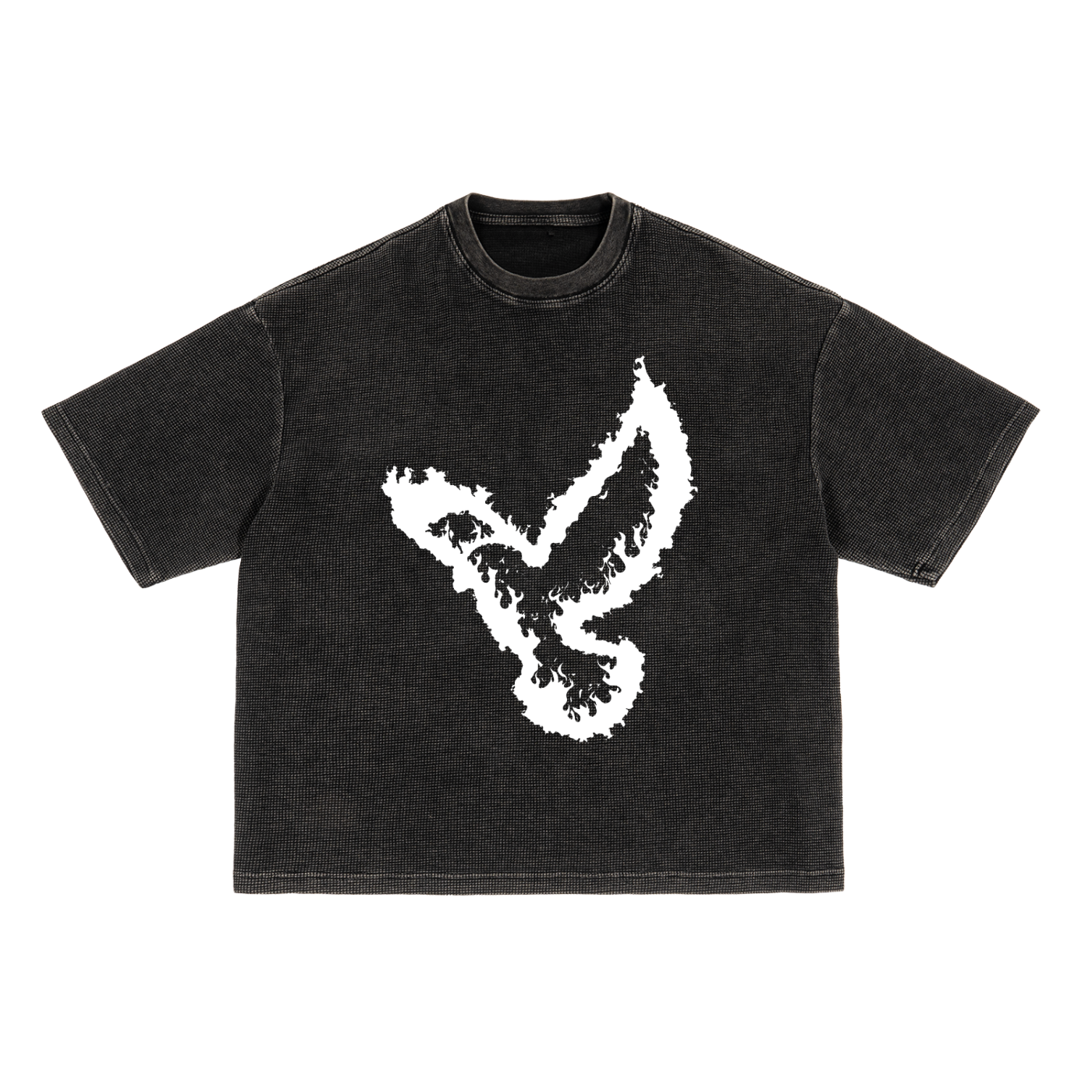 D.O.H.N.B. Waffle-Textured Boxy T-Shirt