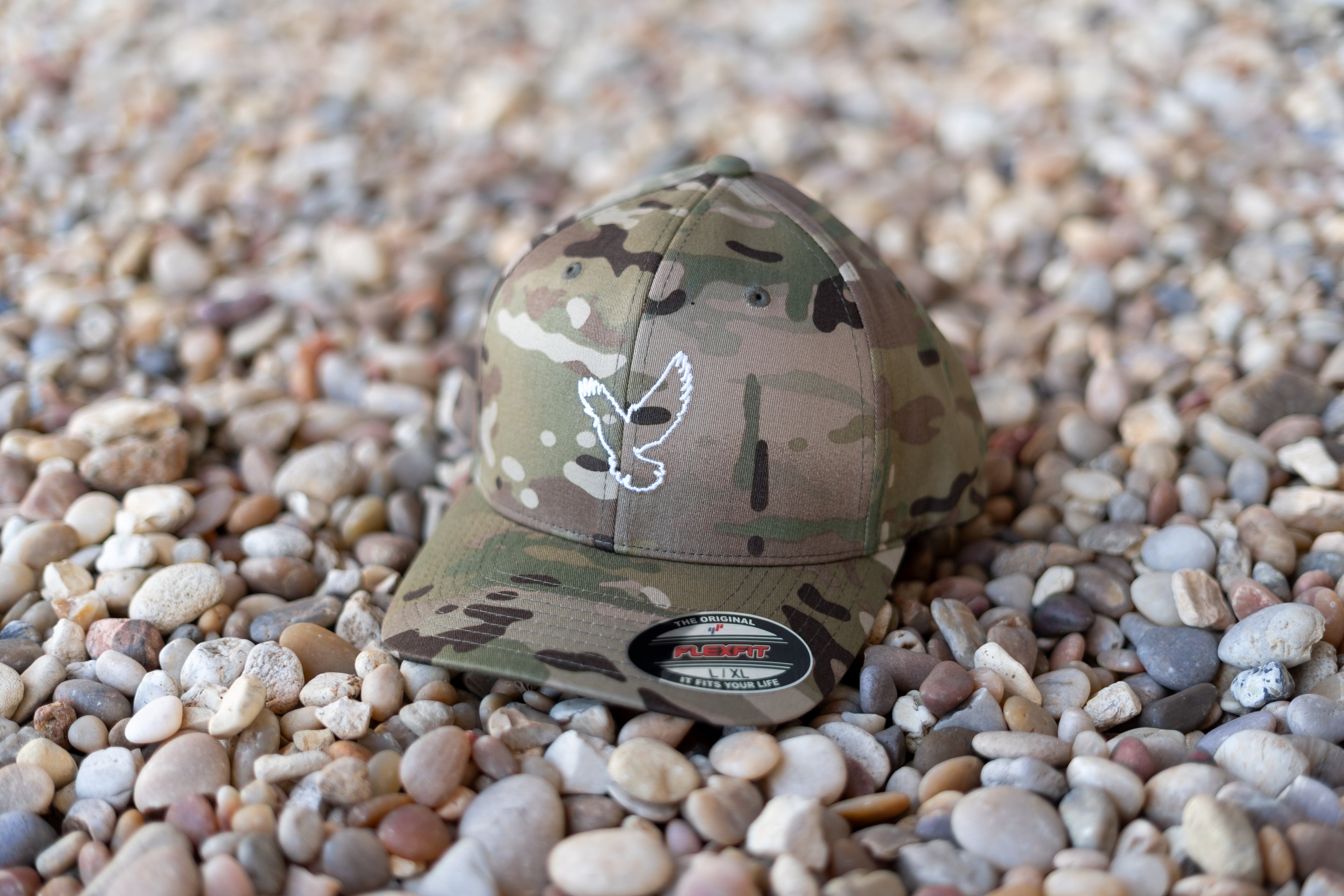 Dove Logo Fitted Cap (Camo)