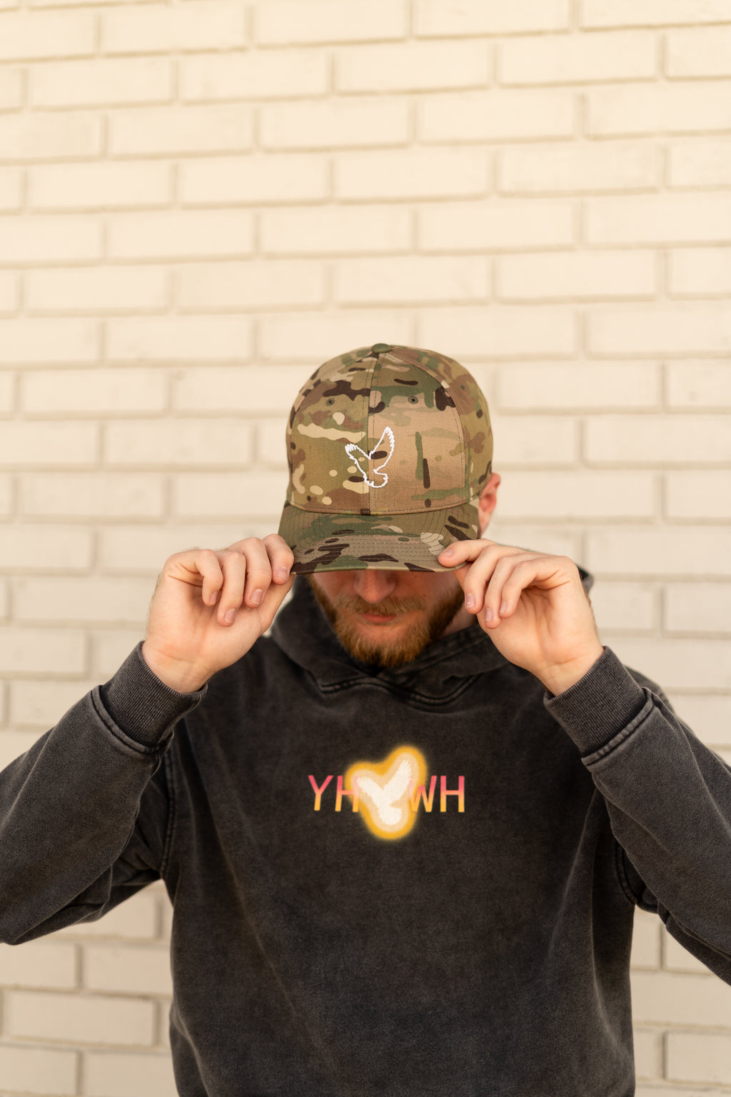 Dove Logo Fitted Cap (Camo)