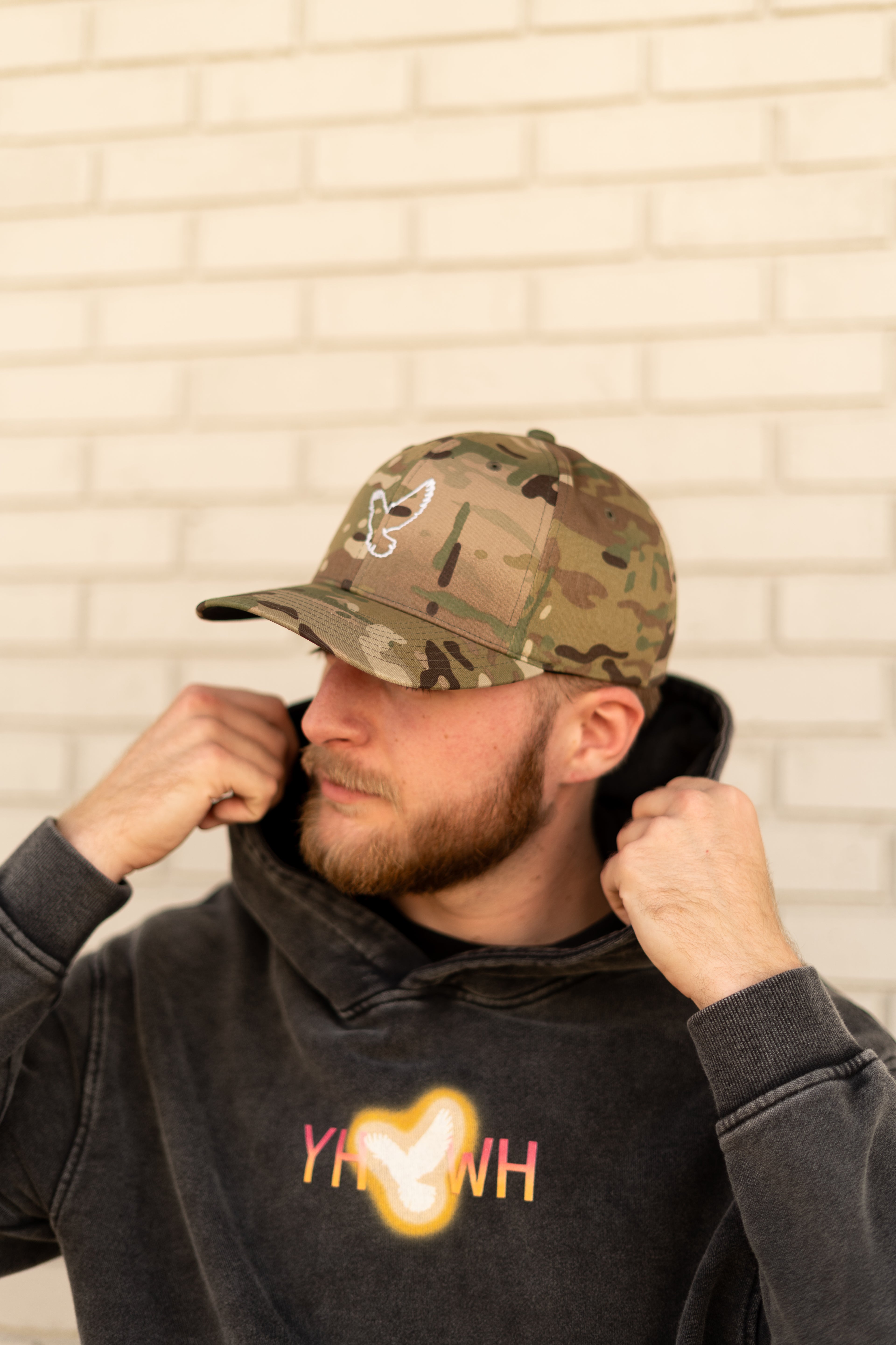 Dove Logo Fitted Cap (Camo)