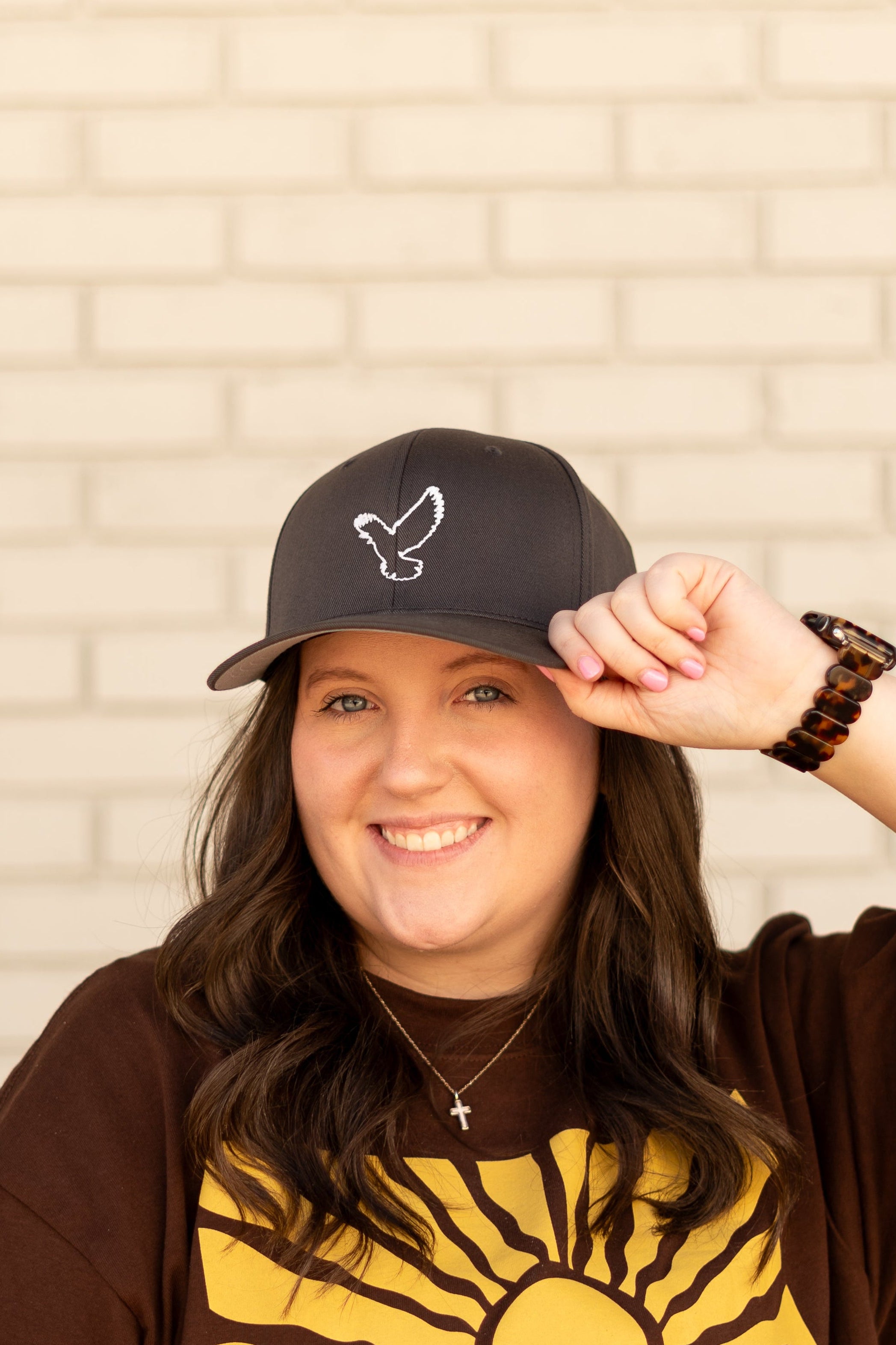 Dove Logo Fitted Cap (Solid Color)