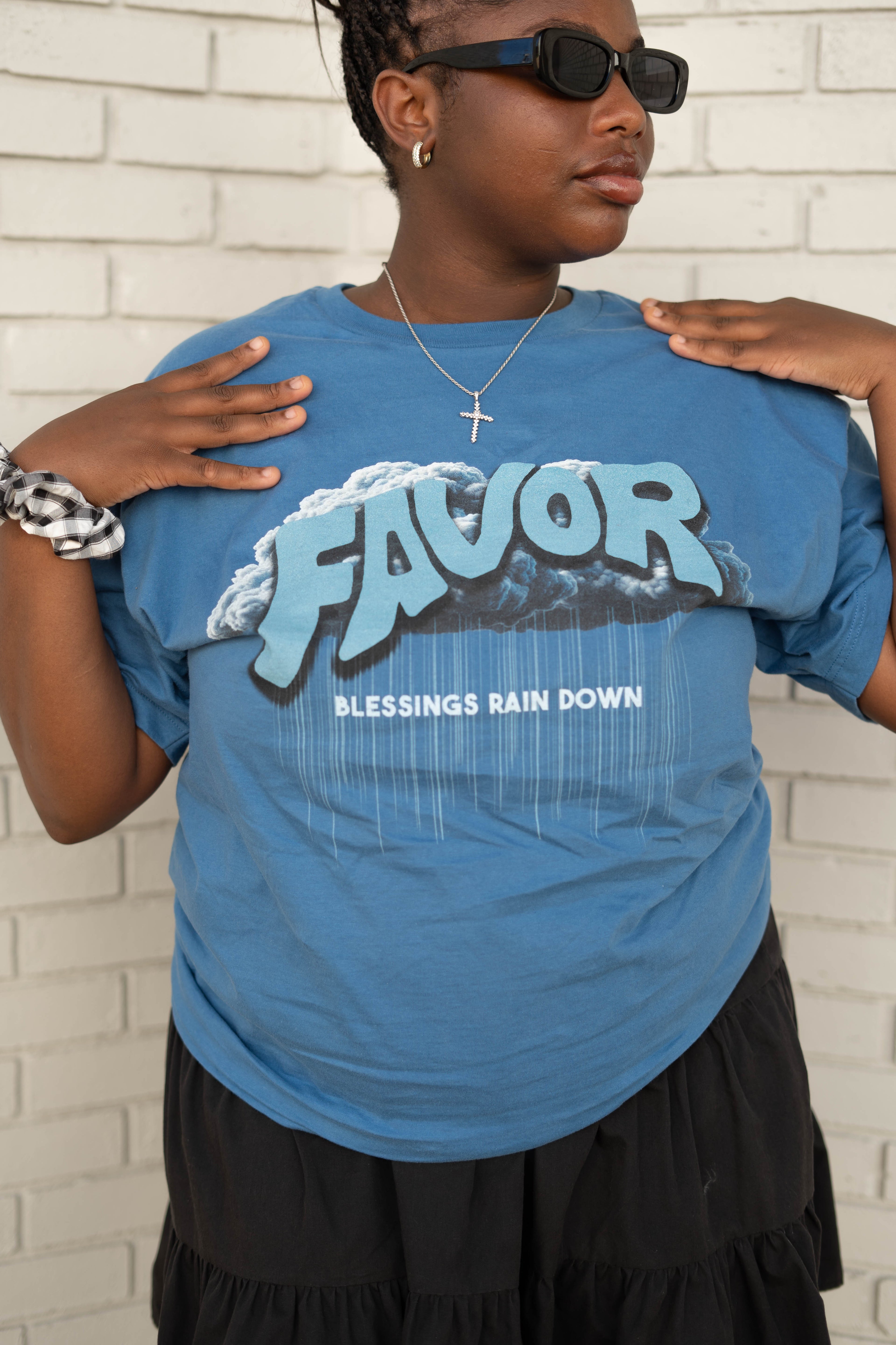 Favor: Blessings Rain Down Graphic T-Shirt