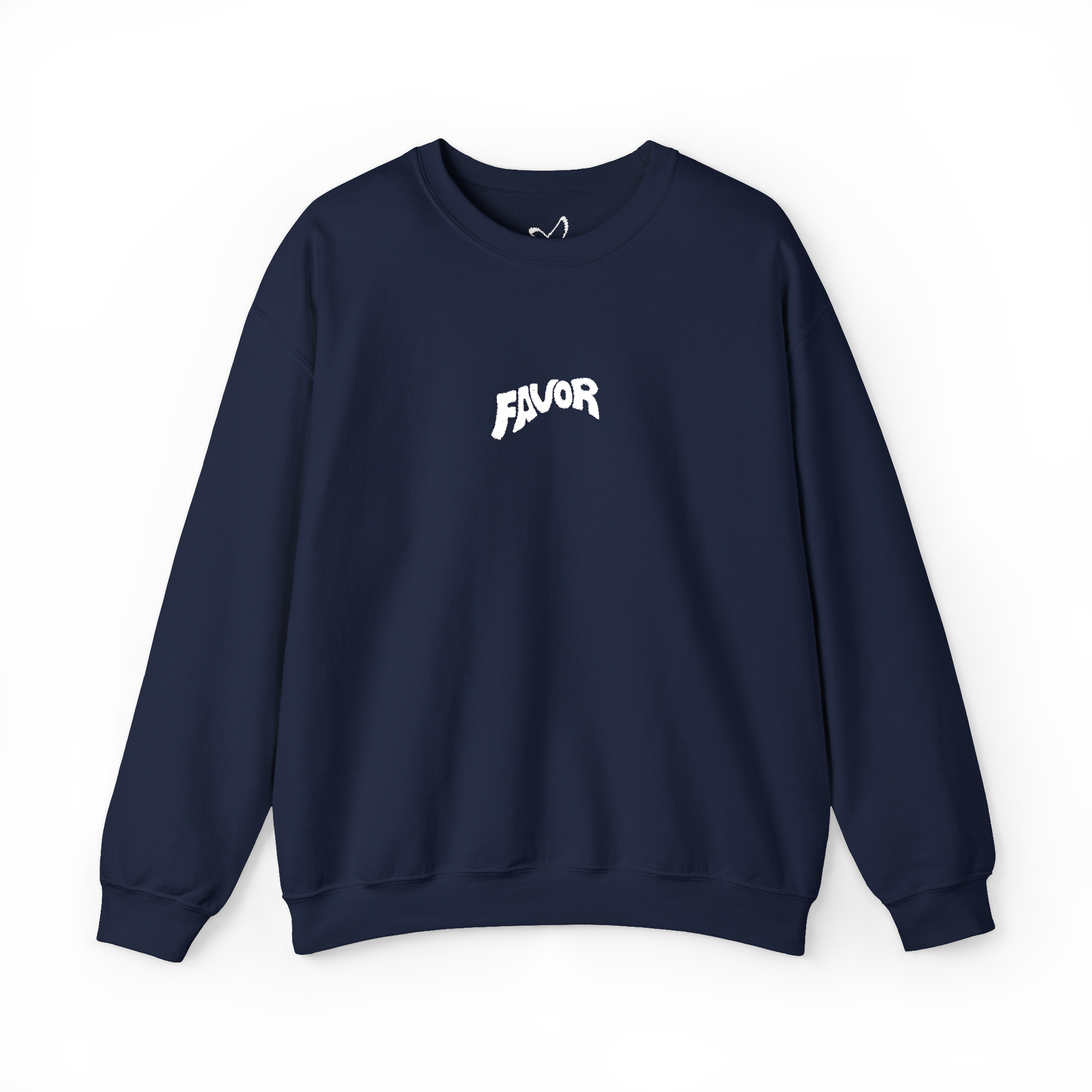 Favor Embroidered Sweatshirt (White Logo)