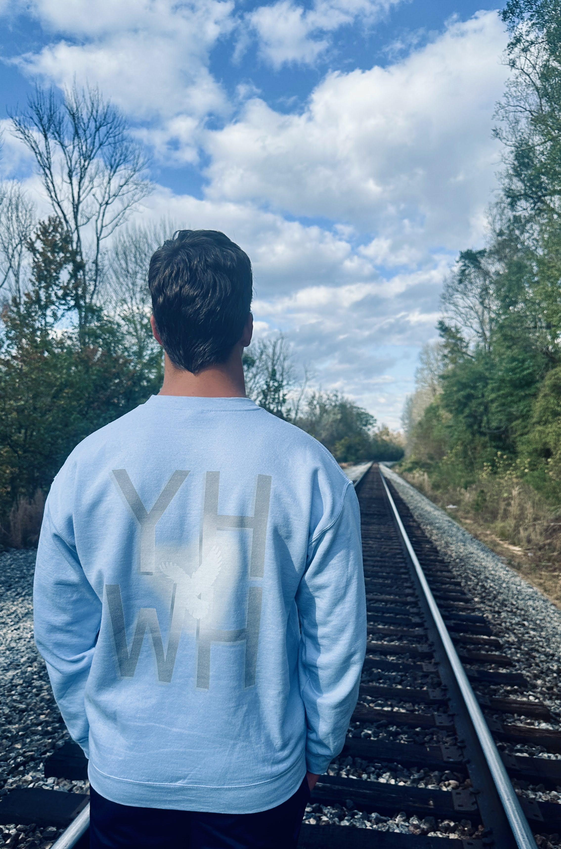 Holy Spirit (YHWH) Sweatshirt (Monochromatic Graphic)