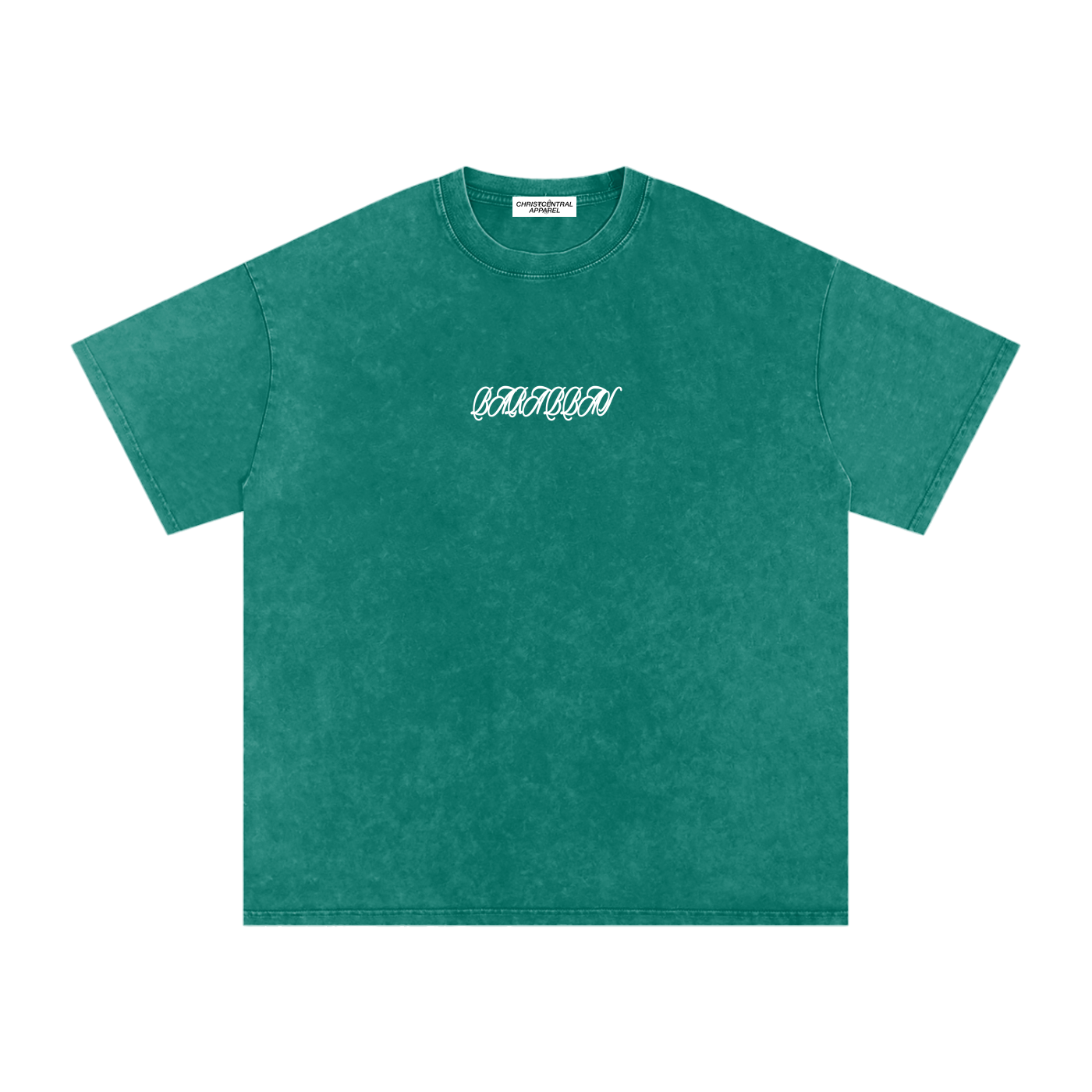 BARABBAS Snow Washed Oversized Tee