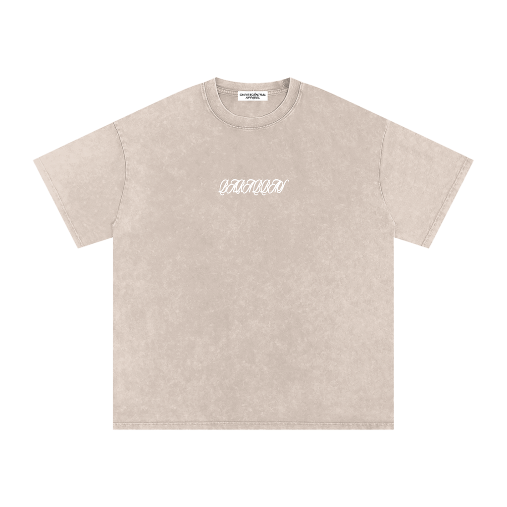 BARABBAS Snow Washed Oversized Tee