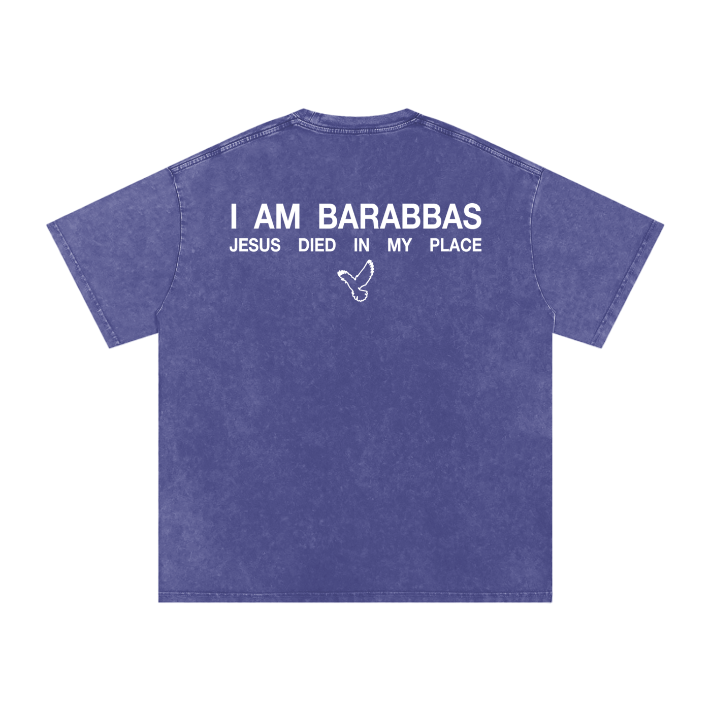BARABBAS Snow Washed Oversized Tee