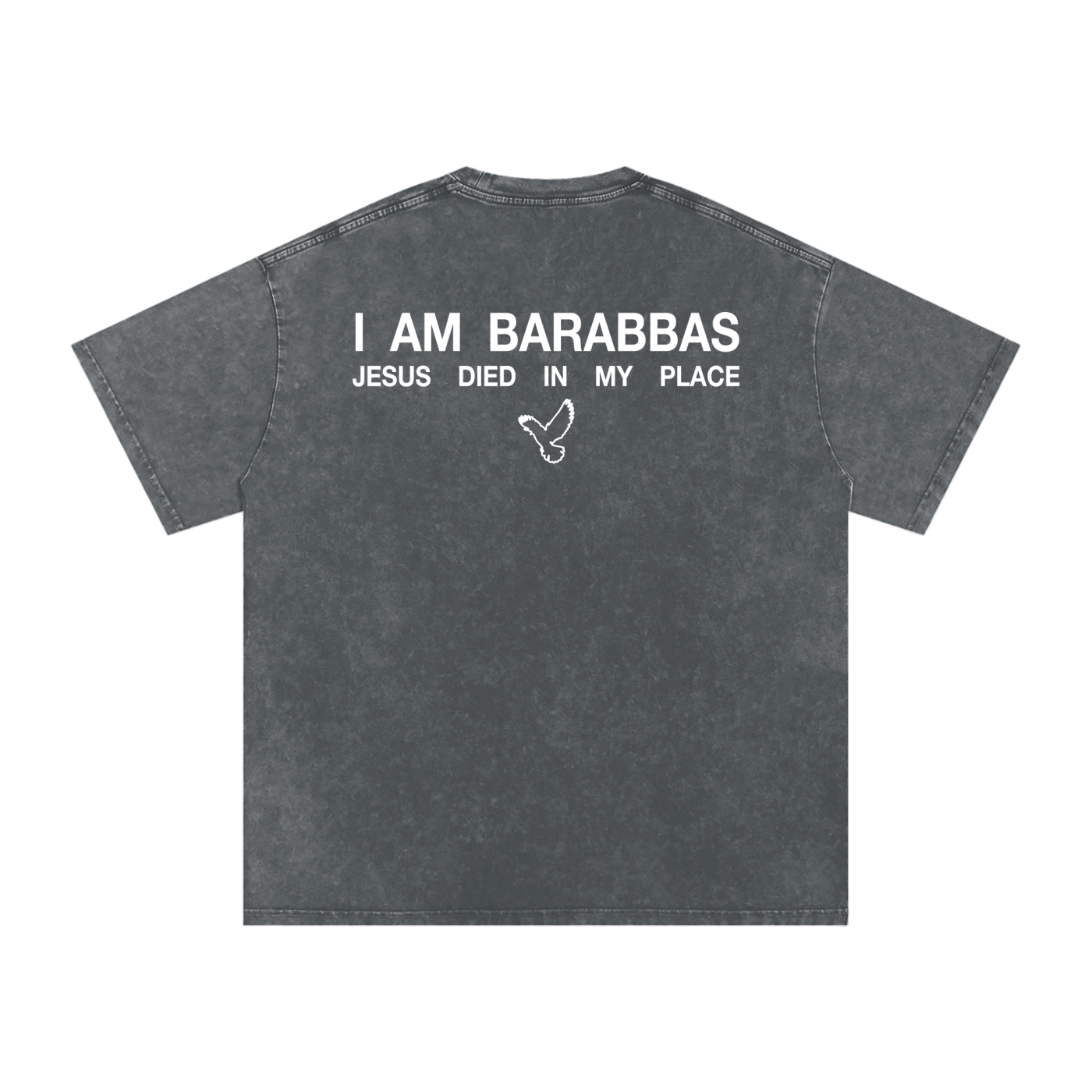 BARABBAS Snow Washed Oversized Tee