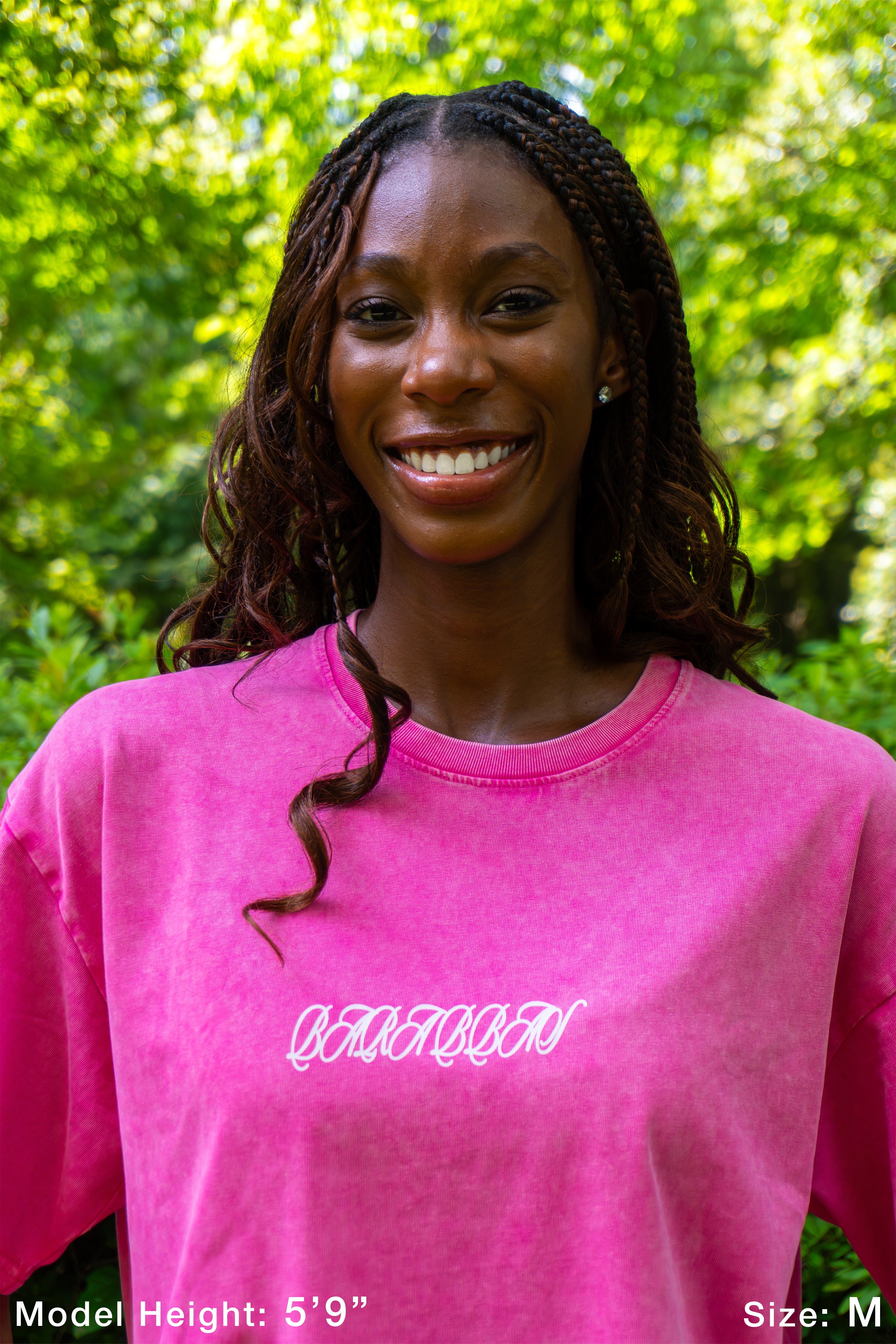 BARABBAS Snow Washed Oversized Tee