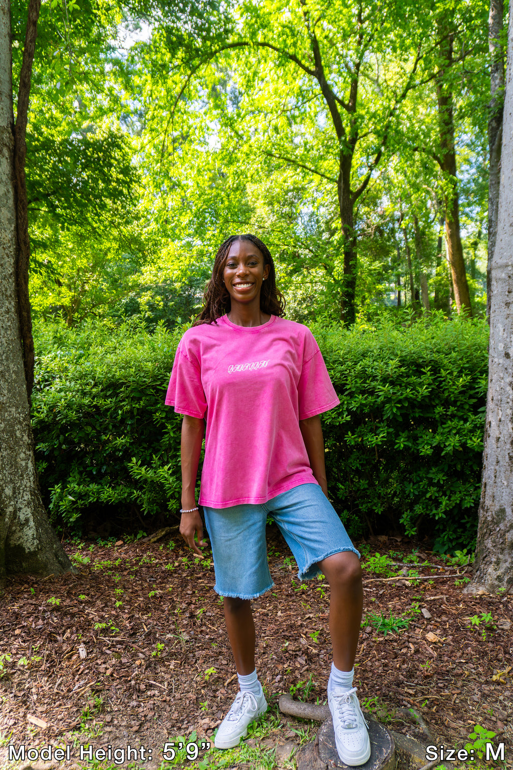 BARABBAS Snow Washed Oversized Tee