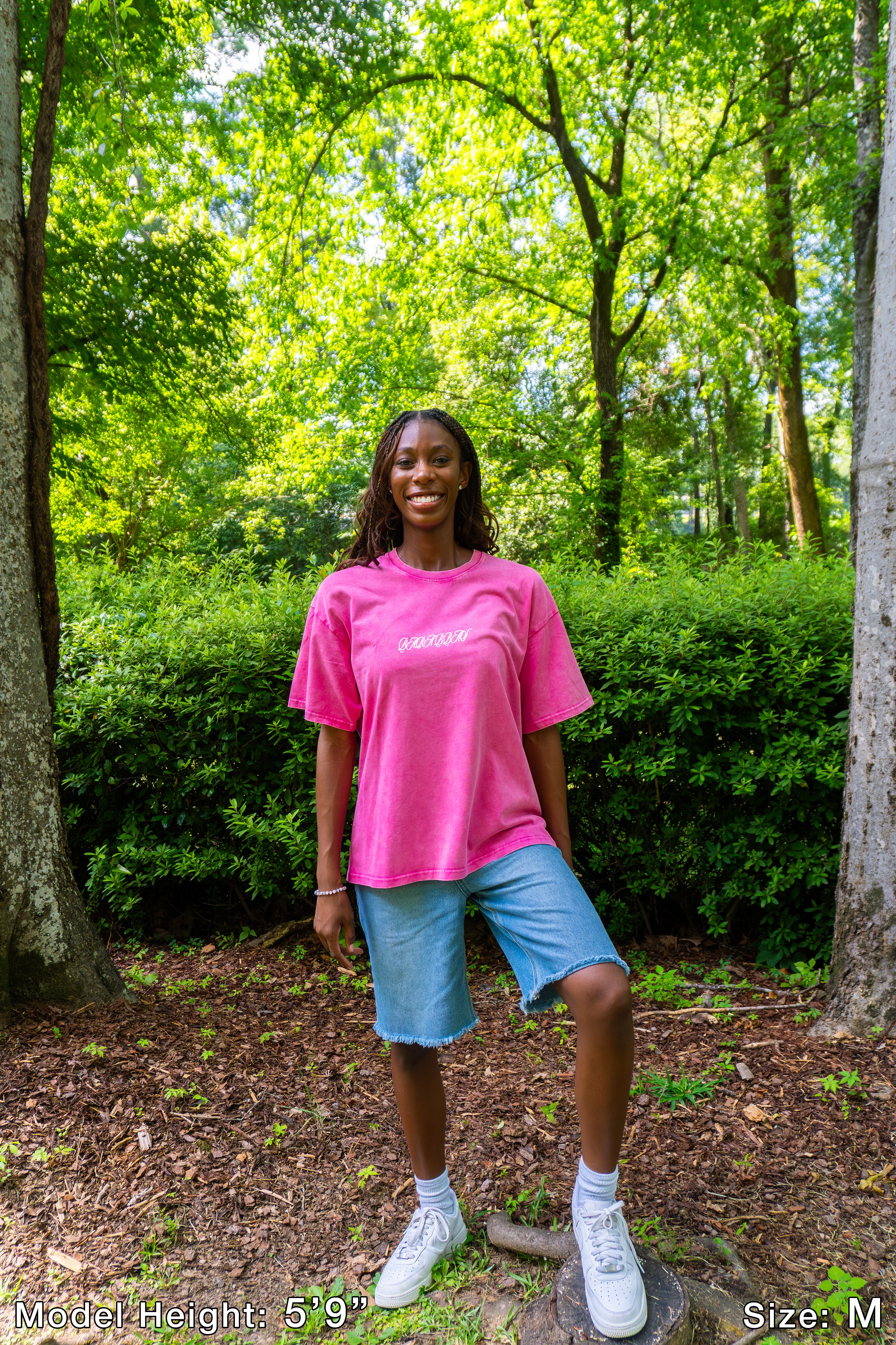 BARABBAS Snow Washed Oversized Tee