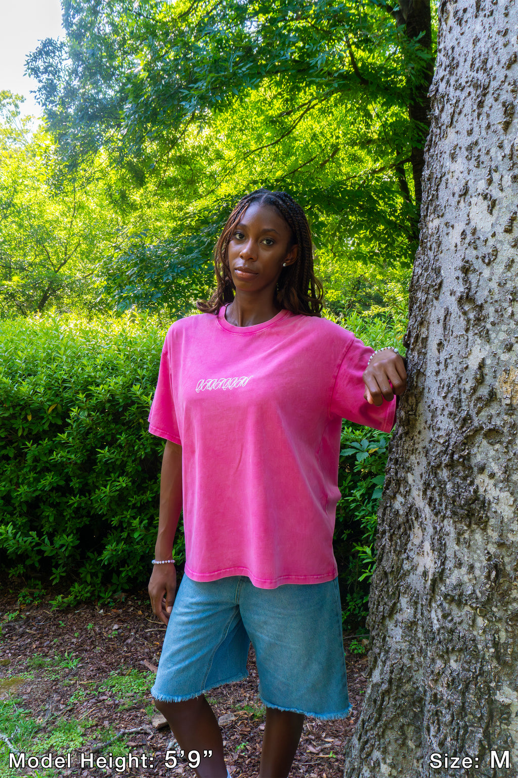 BARABBAS Snow Washed Oversized Tee