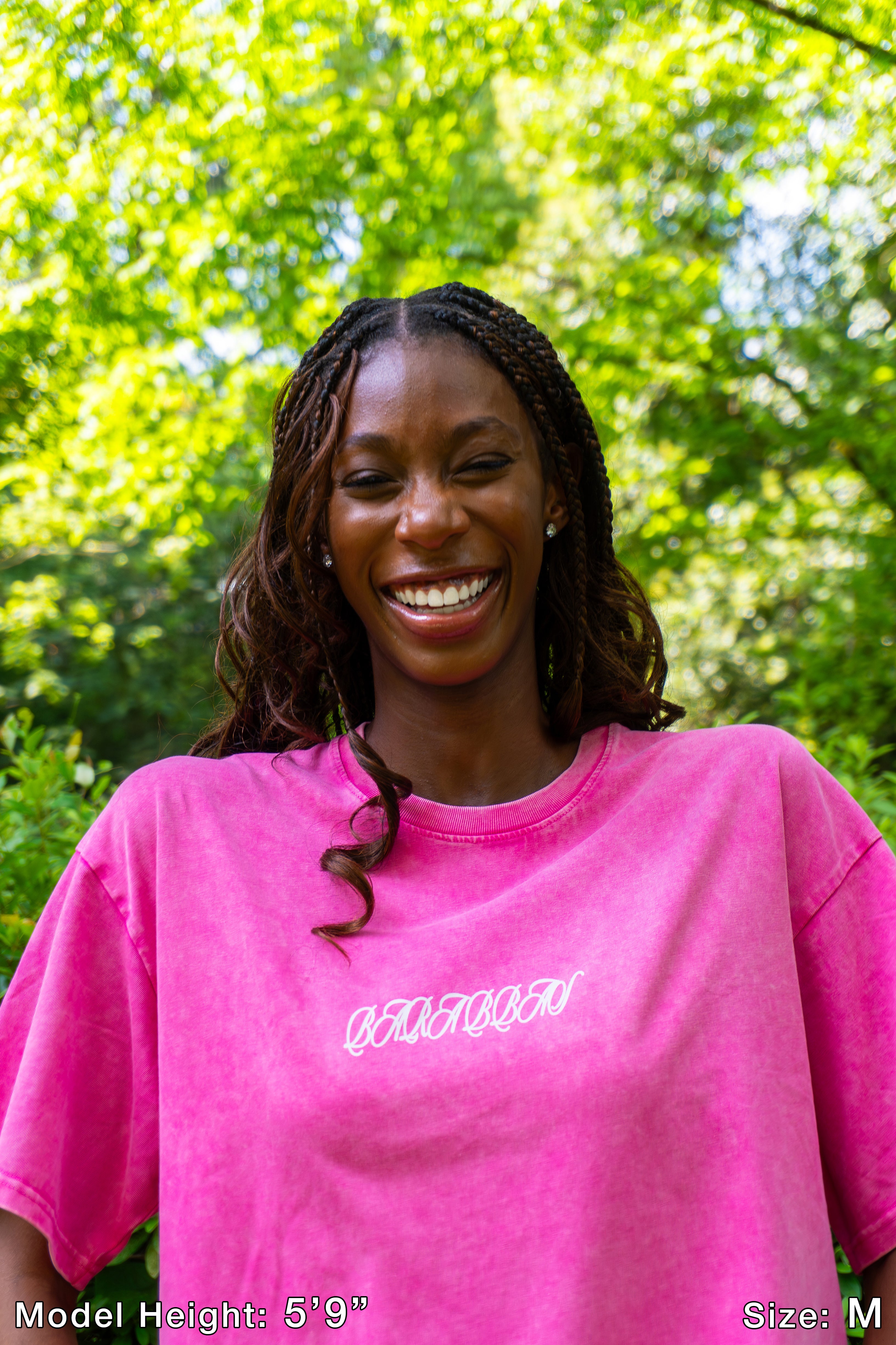 BARABBAS Snow Washed Oversized Tee
