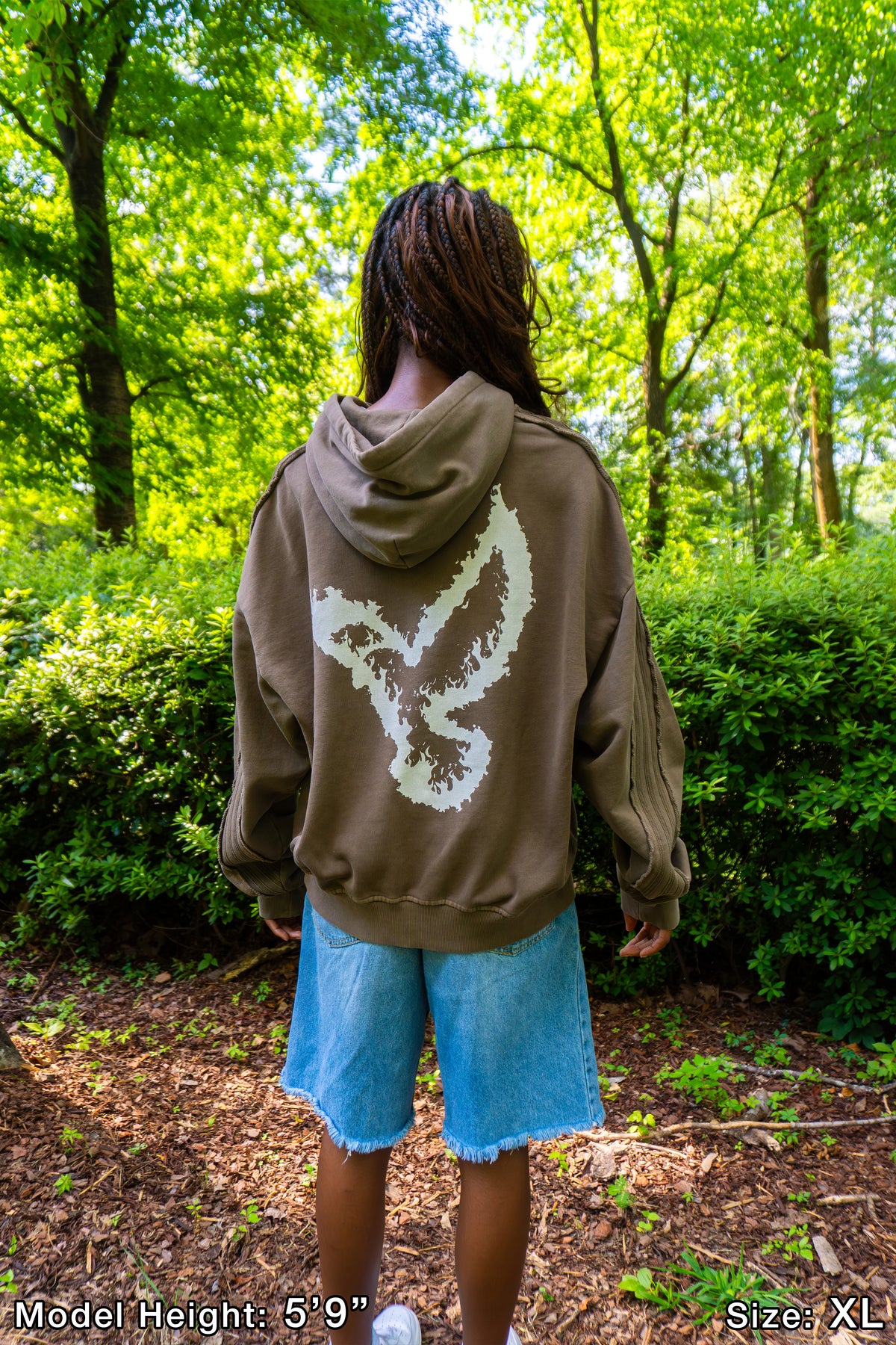 LEGACY Burning Within Baggy Hoodie (Snow Washed)